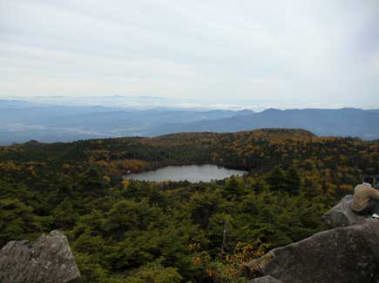 高見石から白駒池